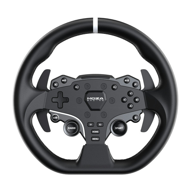 MOZA Racing RS20 R5 Racing Simulator Bundle Pack (R5 Direct Drive wheelbase, ES Steering Wheel, SR-P Lite Pedal)