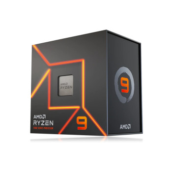 AMD Ryzen 9 7900 Socket AM5 Processor with Wraith Prism Active Fan Air RGB LEDs Cooler