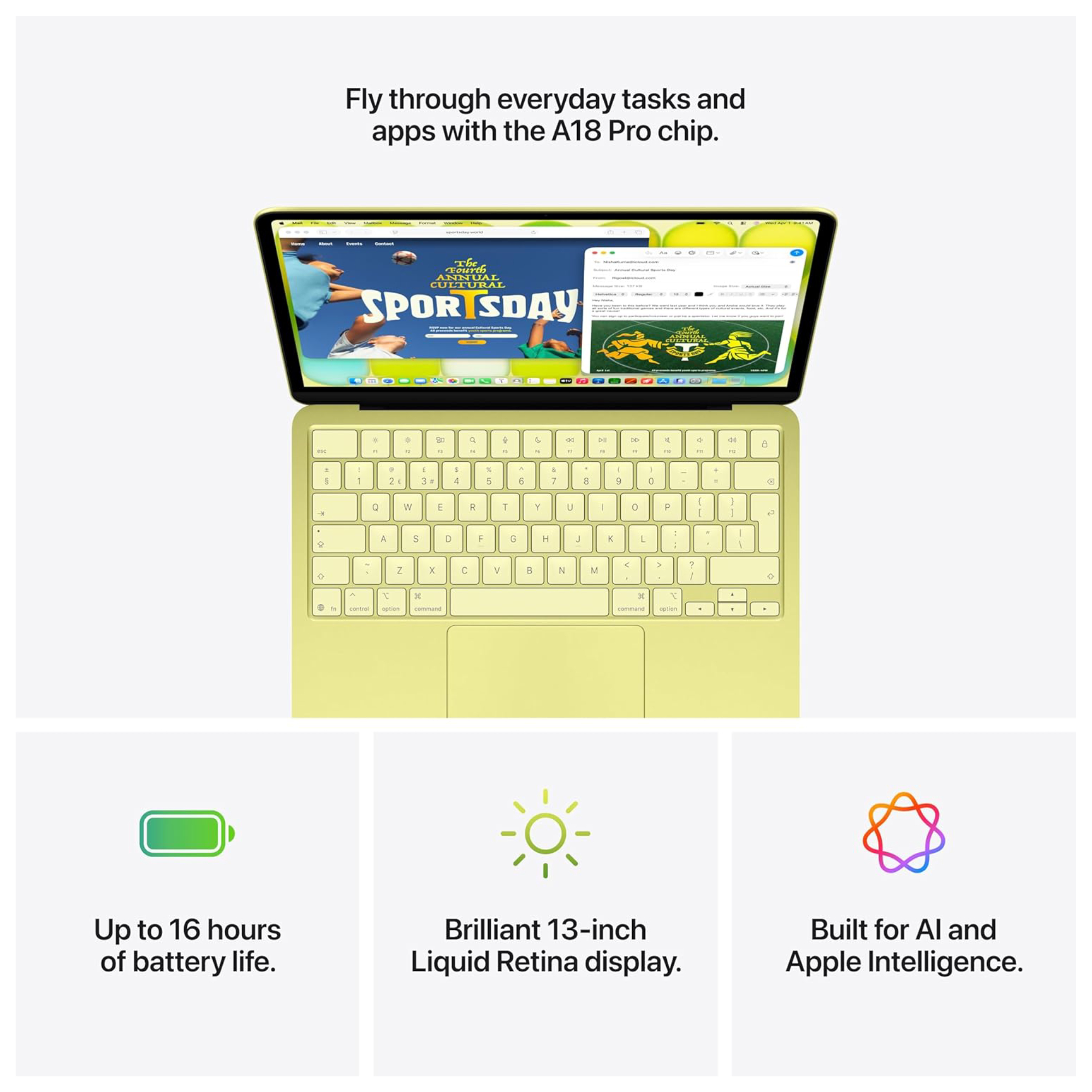 Apple MacBook Neo A18 Pro 8GB/512GB Business Laptop