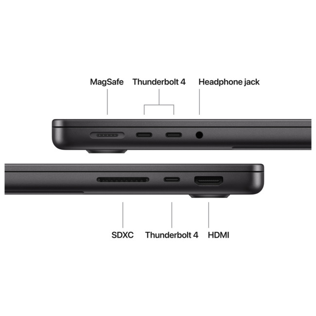 Apple MacBook Pro 14.2" M5 chip with 10core CPU and 10core GPU 16GB 512GB SSD - Space Black