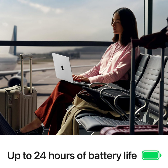 Apple MacBook Pro 14.2" M5 chip with 10core CPU and 10core GPU 24GB 1TB SSD - Silver