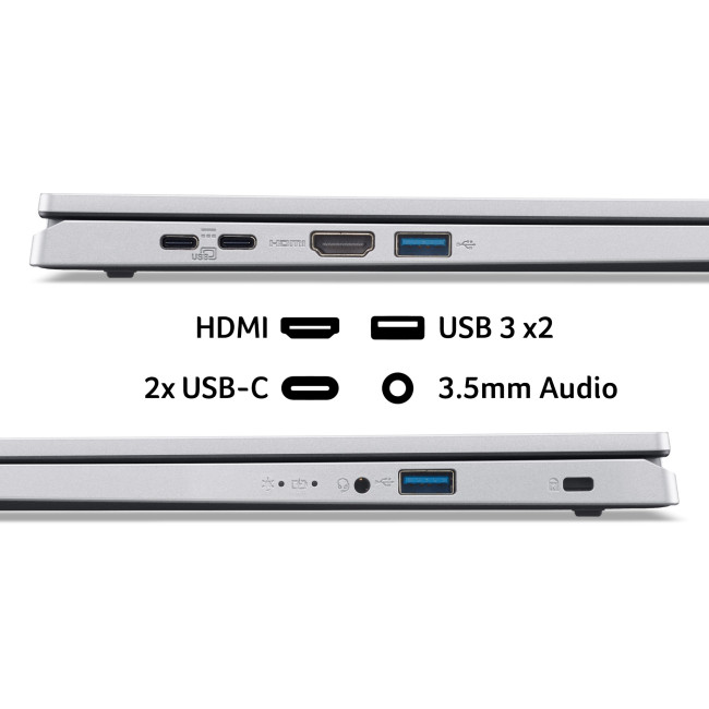 Aspire Go AG15-21P-R36M AMD Ryzen 3 7320U 8GB RAM 256GB SSD 15.6" Full HD Windows 11 Home Laptop