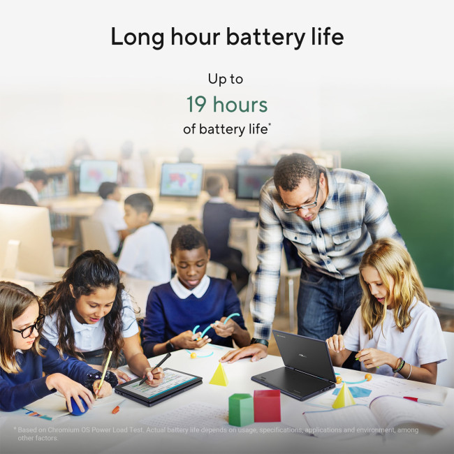 ASUS Chromebook CZ11 CZ1104CM2A-N00122 MediaTek Kompanio 520 8GB RAM 64GB eMMC 11.6" HD ChromeOS Laptop