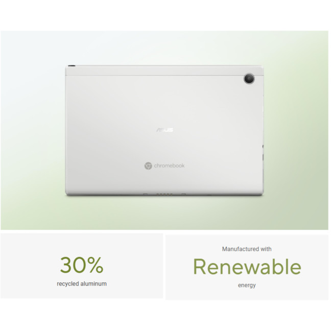 ASUS Chromebook Detachable CL30 CL3001DM2A R70337 MediaTek Kompanio 520 4GB RAM 64GB eMMC 10.5" WUXGA ChromeOS 2-in-1 Laptop