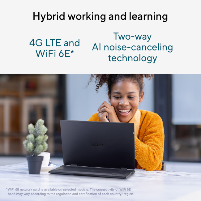 ASUS ExpertBook B3 Flip B3402FV-EC582XA Intel Core 5 120U Hybrid 2-in-1 14" Touchscreen Full HD 8GB RAM 256GB SSD Windows 11 Pro Education Laptop