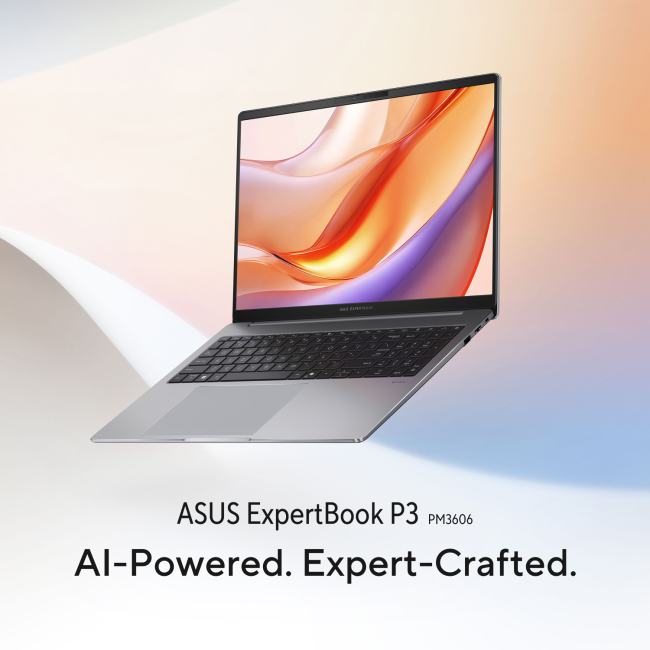 ASUS ExpertBook P3 PM3606CK-R731X Copilot+ AMD Ryzen AI 7 350 32GB RAM 1TB SSD 16" WUXGA Windows 11 Pro Laptop