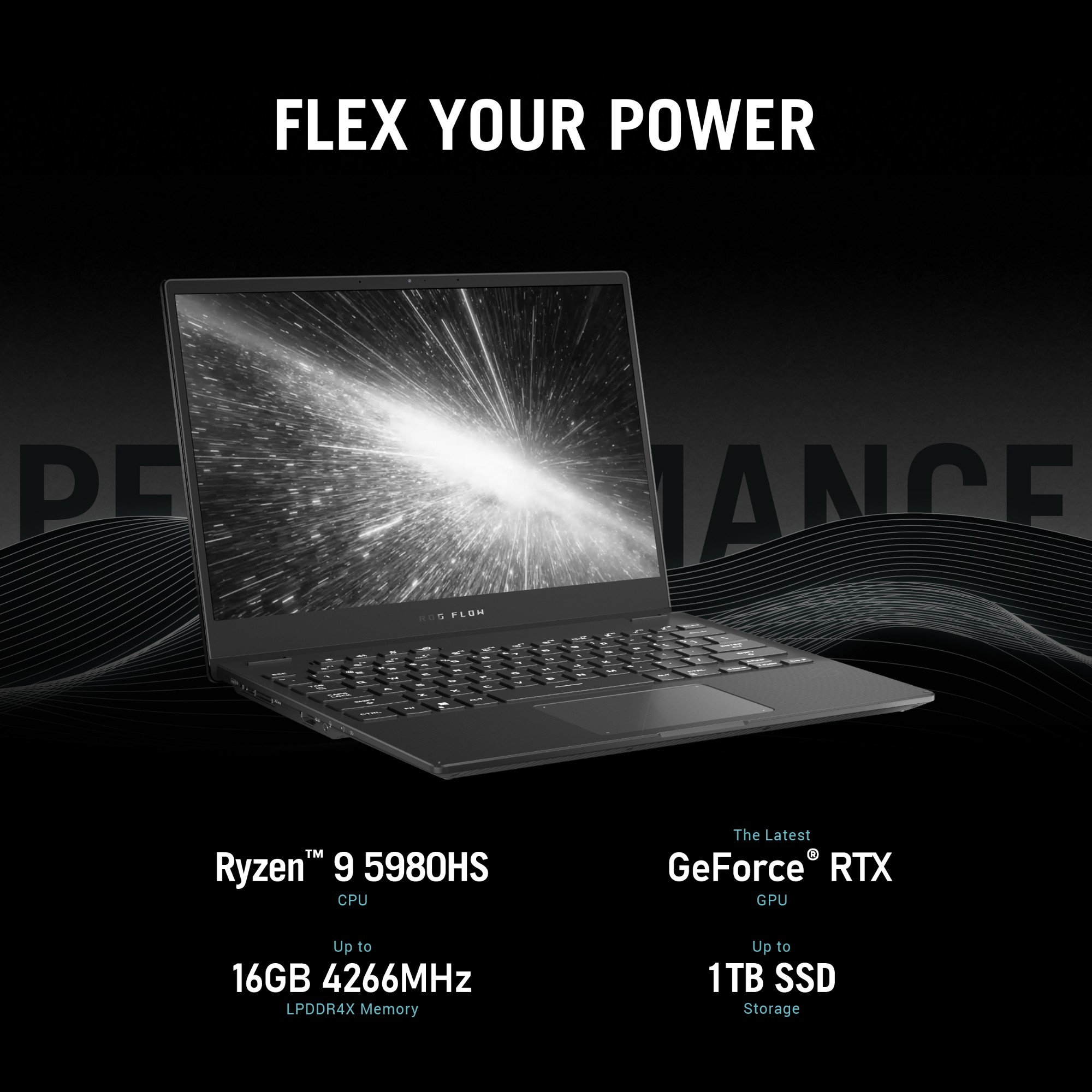 ASUS ROG Flow X13 AMD Ryzen 9 16GB/1TB RTX 3050 Ti Gaming Laptop