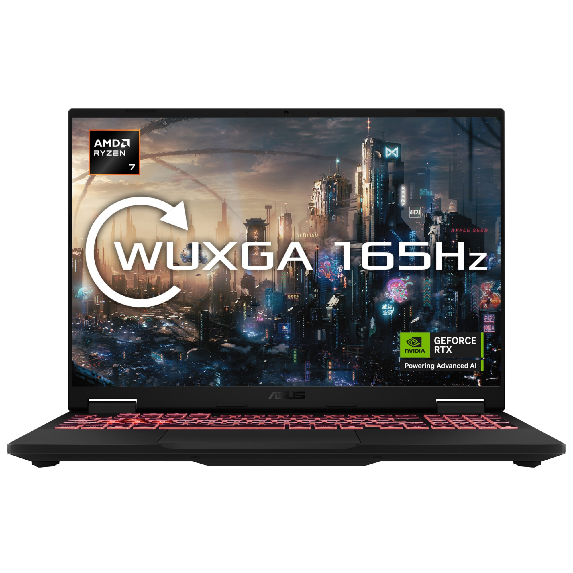 Asus Grey Refurbished Tuf Gaming A16 Fa608uh Amd Ryzen 7 260 16Gb Ram 1Tb Ssd Rtx 5050 16" 165Hz Windows 11 Home Gaming Laptop