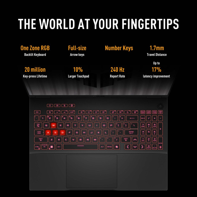 ASUS TUF Gaming A16 FA608PP-RV013W AMD Ryzen 9 8940HX 32GB RAM 1TB SSD RTX 5070 16" WUXGA Windows 11 Home Laptop