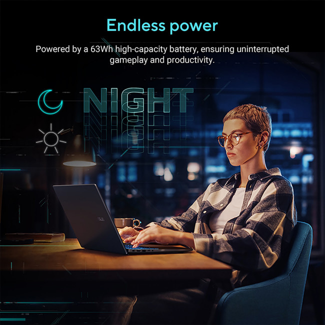 ASUS V16 V3607VH-RP011W Intel Core 5 210H 16GB RAM 512GB SSD RTX 5050 16" WUXGA Windows 11 Home Laptop