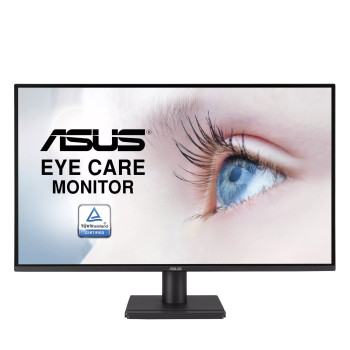 ASUS VA27AQ 27" Quad HD IPS 75Hz 1ms HDR10 Eye Care Monitor with Speakers