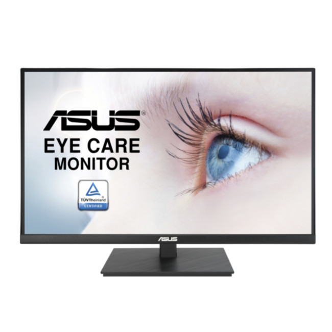ASUS Eye Care VA27AQSB 27" IPS 1ms 75Hz Quad HD HDMI Height Adjustable Monitor with Speakers