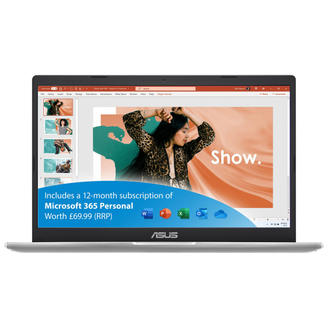 Refurbished ASUS VivoBook Go 14 E410KA Intel Celeron N4500 4GB RAM 64GB eMMC 14" Windows 11 Home S Laptop