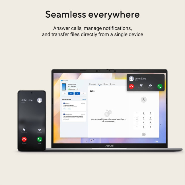 ASUS VivoBook S14 M3407HA-LY008W AMD Ryzen 5 220 16GB RAM 512GB SSD 14" WUXGA Windows 11 Home Laptop