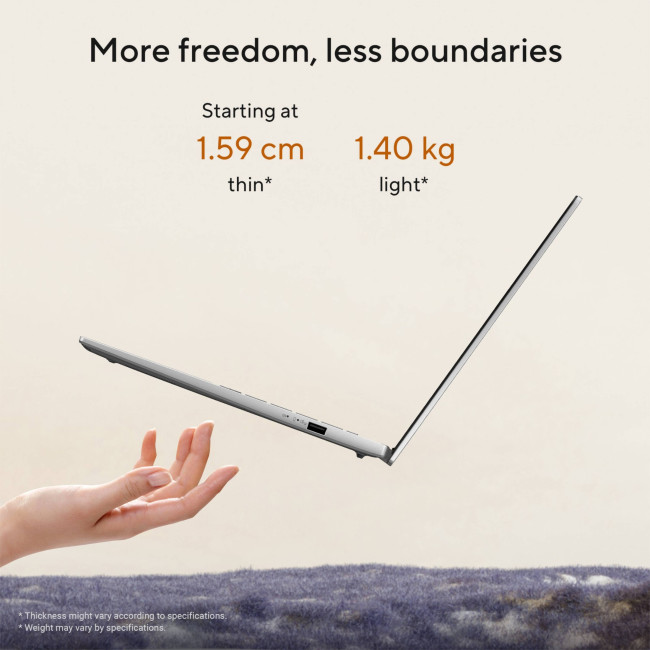 ASUS VivoBook S14 M3407HA-LY008W AMD Ryzen 5 220 16GB RAM 512GB SSD 14" WUXGA Windows 11 Home Laptop