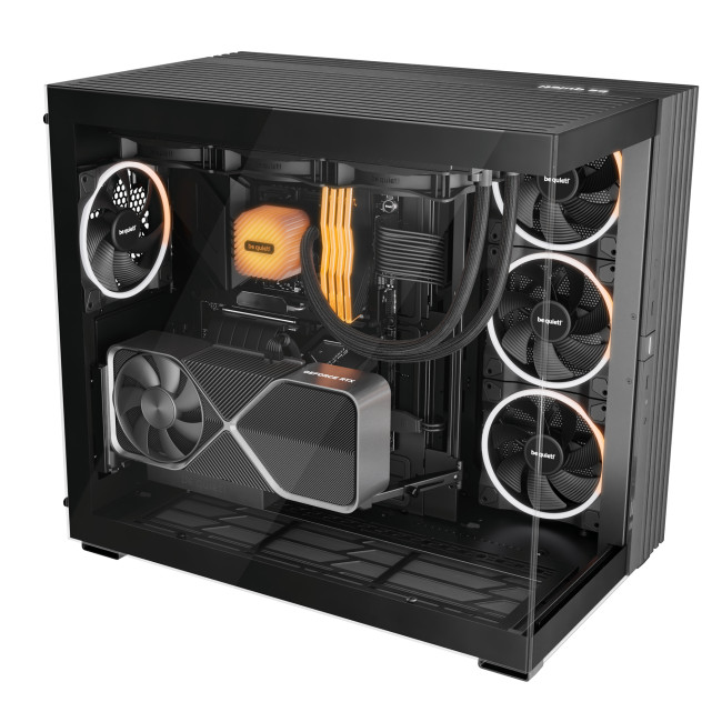 Be Quiet Light Base 900 FX Black E-ATX Full Tower ARGB Tempered Glass Black PC Case