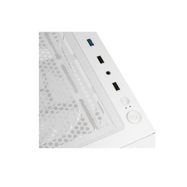 Kolink Observatory HF Glass ARGB  Midi Tower Gaming ATX PC Case - White