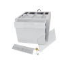 Ergotron Envelope Drawer Mounting Component with Auto Lock - Grey, White - 97-85