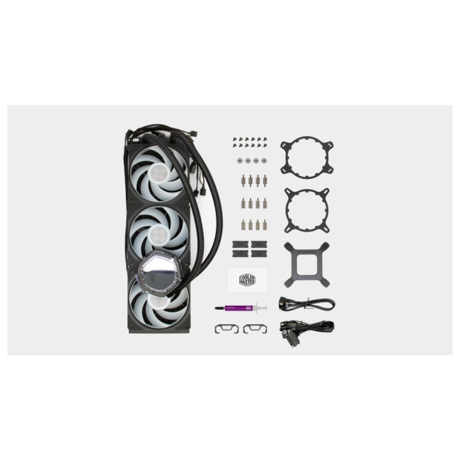 Cooler Master MasterLiquid 360 Ion 2.1" ARGB All In One CPU Liquid Cooler Black