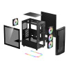 Gamdias ATHENA M6 LITE Tempered Glass Mid Tower Gaming PC Case - Black