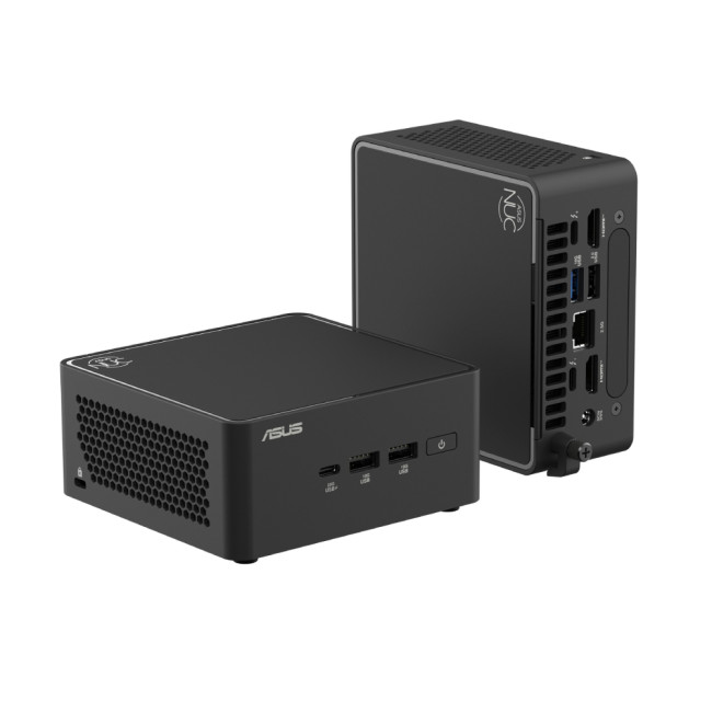 ASUS NUC 15 Pro RNUC15CRHI300003 UK Cord Mini Desktop PC Tall Barebone Kit
