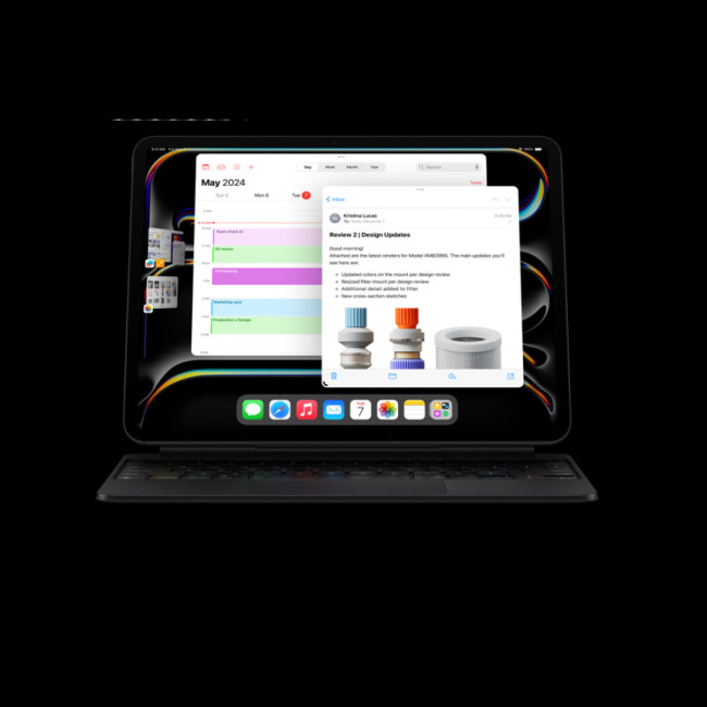 Apple iPad Pro 11 A2836 Apple M4 512 GB Storage 11" Touchscreen IPS iPadOS 17 Tablet