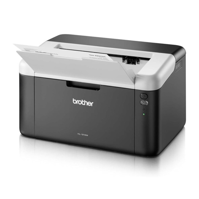 Refurbished Brother HL-1212W Monochrome A4 Wireless Laser Printer 2400 x 600 DPI - No Cartridge Included