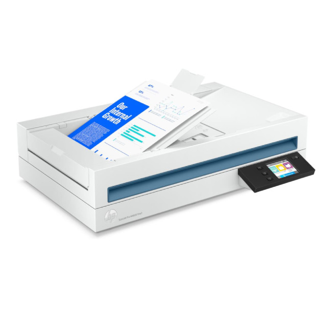 HP Scanjet Pro N4600 fnw1 Flatbed & ADF Wireless A4 Scanner 1200 x 1200 DPI White