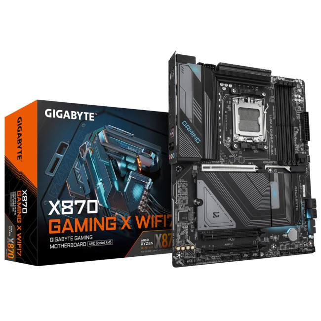 Gigabyte X870 GAMING X WIFI7 ATX AMD AM5 Motherboard