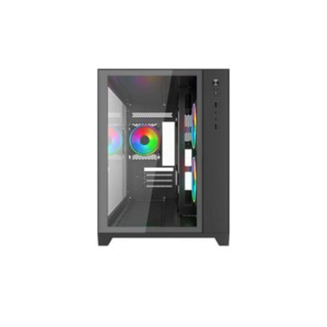 Vida Akira V2 Black Mid Tower microATX PC Case