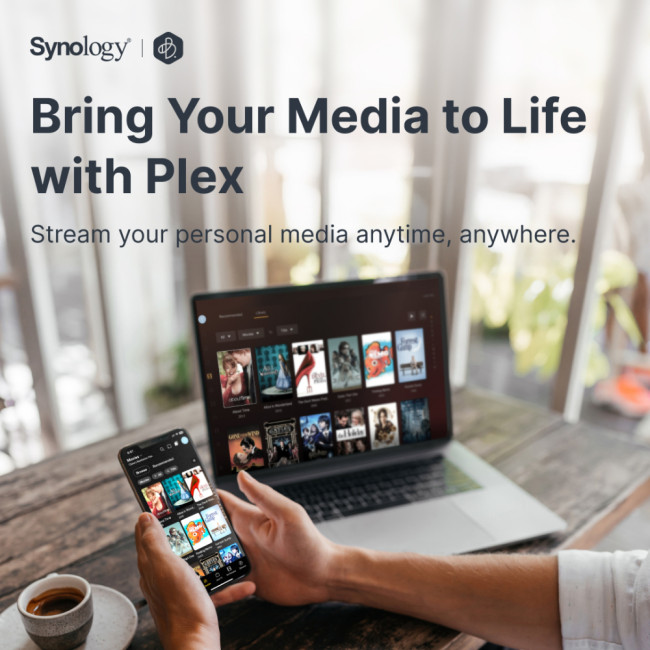 Synology BeeStation Plus 4GB RAM 8TB HDD Personal Cloud NAS Desktop Storage