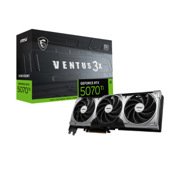 MSI Geforce RTX 5070 TI VENTUS 3X 16GB OC Graphics Card