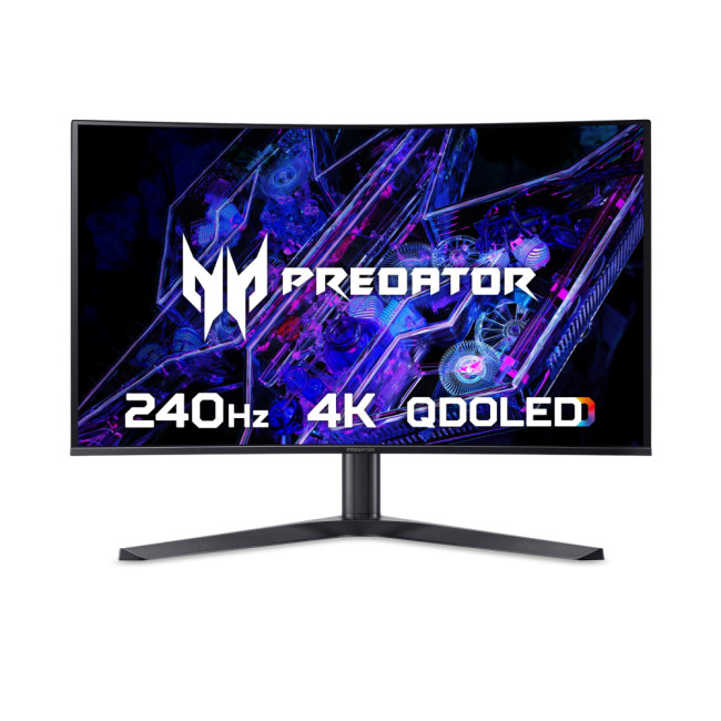 Acer Predator X32X curved 31.5" 4K Ultra HD OLED QD-OLED FreeSync 240 Hz Curved Gaming Monitor