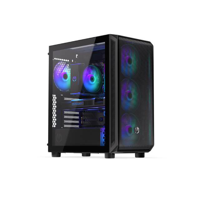 Endorfy Arx 500 ARGB Tempered Glass Md Tower ATX PC Case