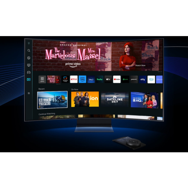 Samsung Odyssey LS55CG970NU 55" 3840 x 2160 4K Ultra HD VA LED 165 Hz 1 ms Curved Monitor