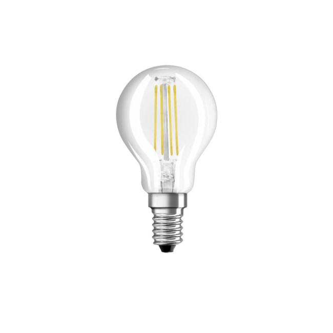 Osram LED Base Classic 4 Watt E14 Warm White Bulb - Triple Pack