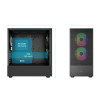 Gamdias TALOS M3 MESH Tempered Glass Mid Tower Gaming PC Case - Black