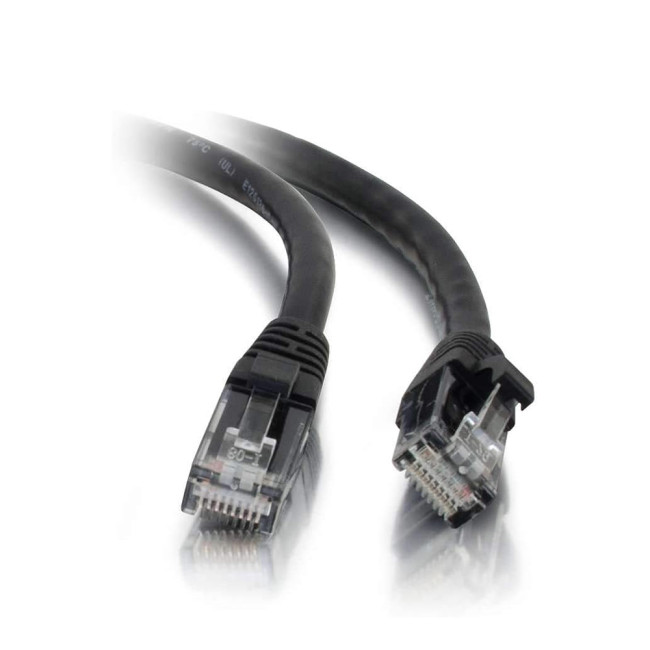 C2G 83183 2m Cat5e Booted Unshielded (UTP) Network Patch Cable - Black
