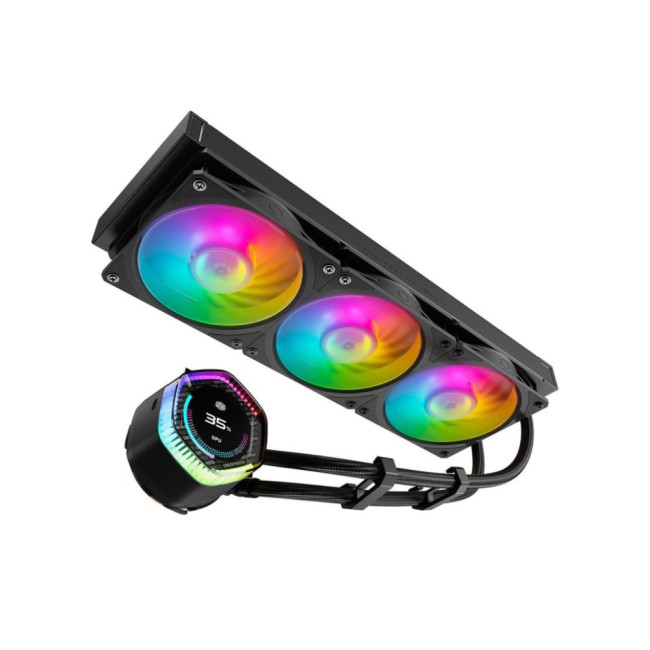 Cooler Master MasterLiquid 360 Ion 2.1" ARGB All In One CPU Liquid Cooler Black