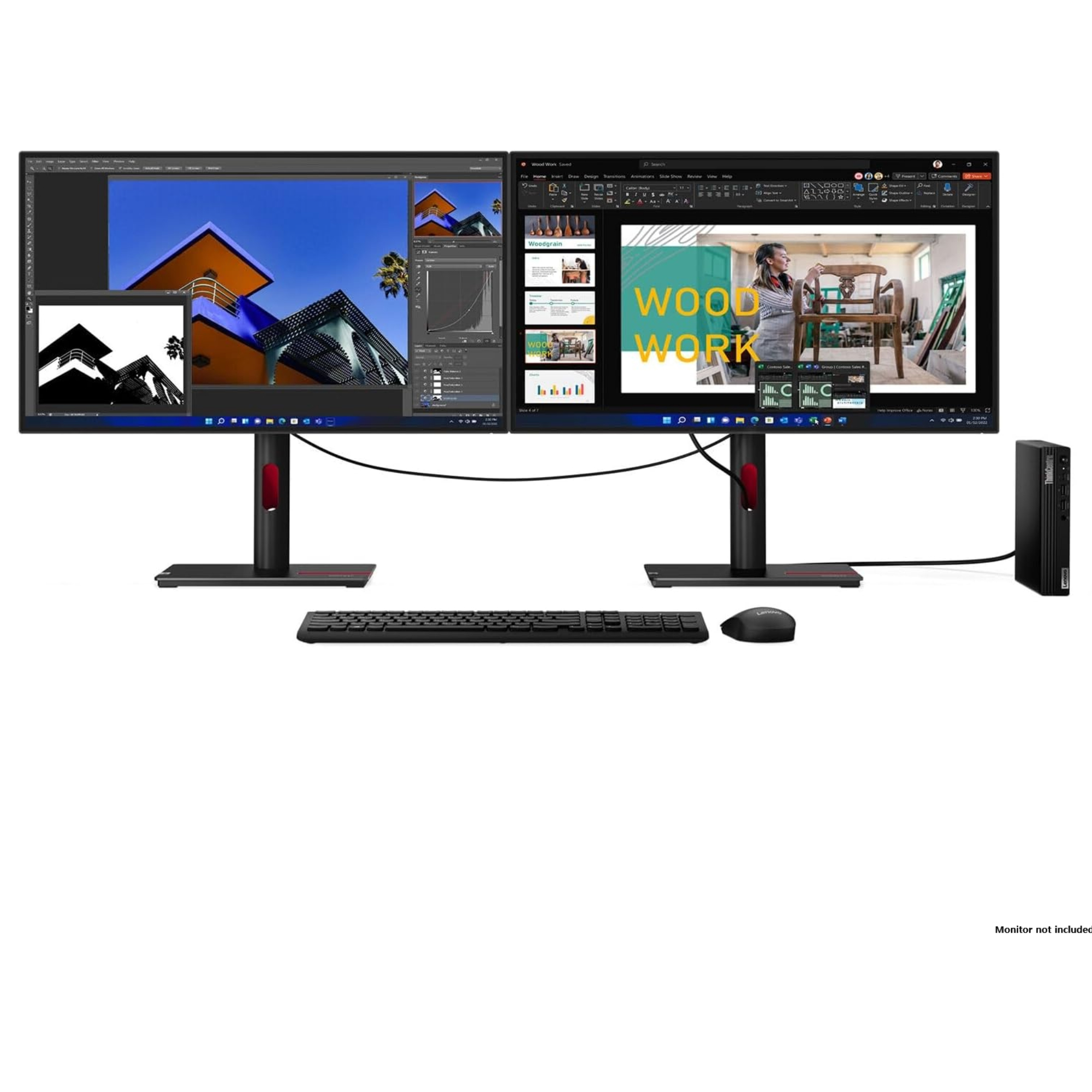 Lenovo ThinkCentre M70q Gen 5 i5-14400T 16GB 512GB Mini PC