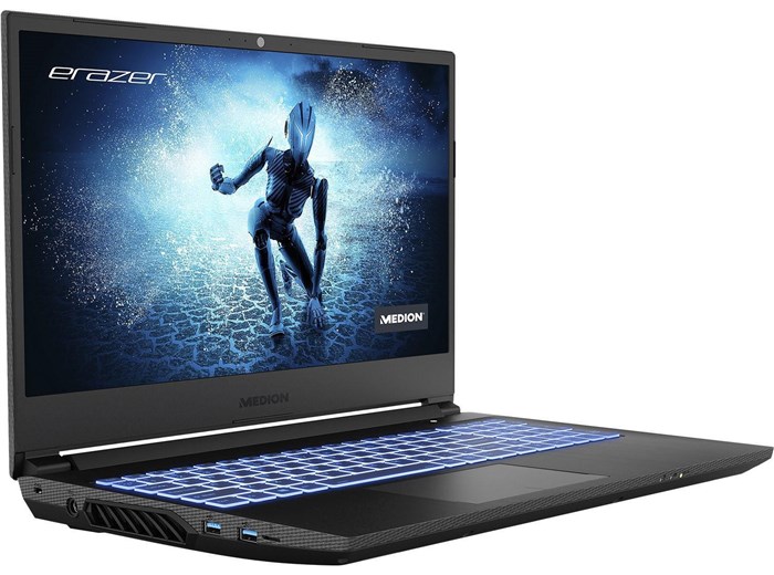 Medion Erazer Deputy P25 Gaming Laptop AMD Ryzen 5-5600H 16GB RAM 512GB M.2 SSD 15.6" FHD 144Hz NVIDIA GeForce RTX 3060 6GB GDDR6 Graphics - 30033536