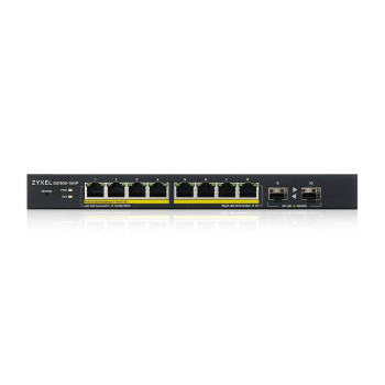Zyxel GS1900-10HP-GB0102F 20 Gbit/s Managed 8 x Gigabit Ethernet RJ45+SFP Ports Network Switch