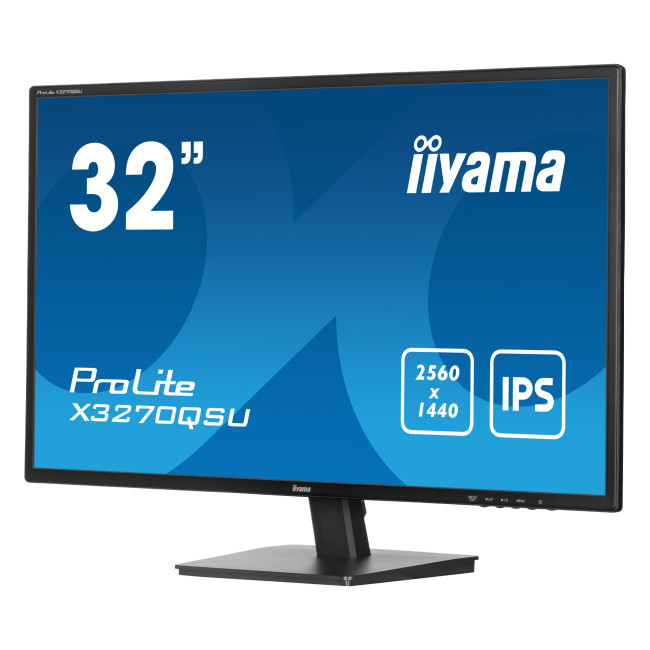 iiyama ProLite X3270QSU 32" IPS Quad HD 100Hz Monitor with Speakers