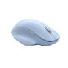 Refurbished Microsoft Bluetooth Ergonomic 5-Button Scroll Wheel Wireless Mouse BlueTrack - Blue
