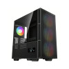 DeepCool CH560 Digital Mid Tower ATX Gaming PC Case with 4 x RGB Fans - Black