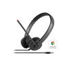 Lenovo Stereo Analog Head-band 3.5 mm Connector Headset Black