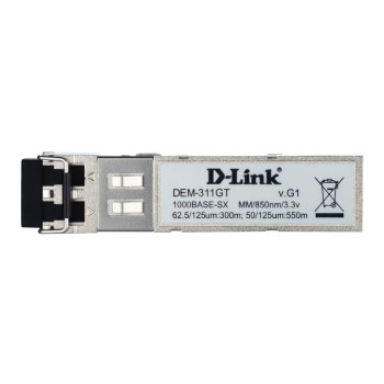 D-Link DEM-311GT/10 SFP Transceiver 1000BASE-SX MMF LC up to 550m