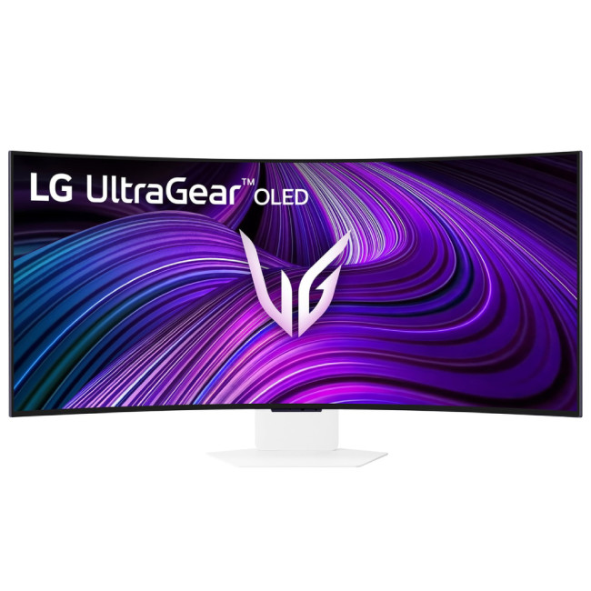 LG UltraGear 39GX90SA-W 39" Curved OLED WQHD 240Hz 0.03ms G-Sync Height Adjustable Gaming Monitor with webOS