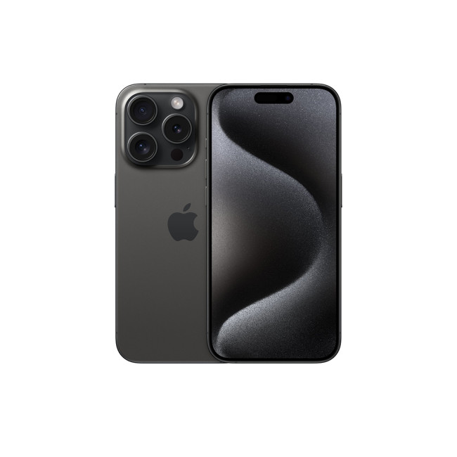 Apple iPhone 15 Pro Max 6.7 inch Dual SIM iOS 18 5G USB Type-C 512 GB Titanium, Black