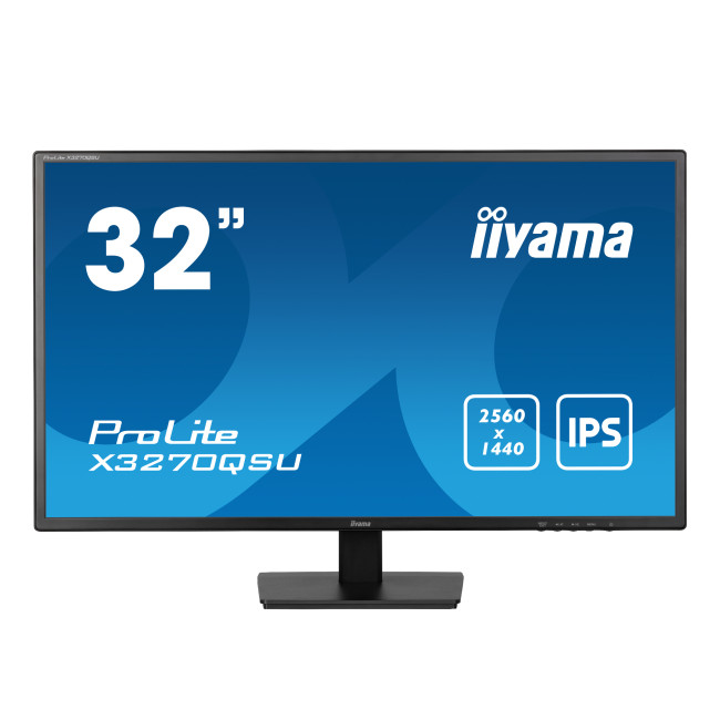 iiyama ProLite X3270QSU 32" IPS Quad HD 100Hz Monitor with Speakers